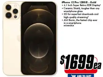 The Good Guys Iphone 12 Pro 128GB MGMM3X/A offer