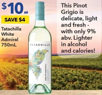 Ritchies Tatachilla White Admiral 750ml offer