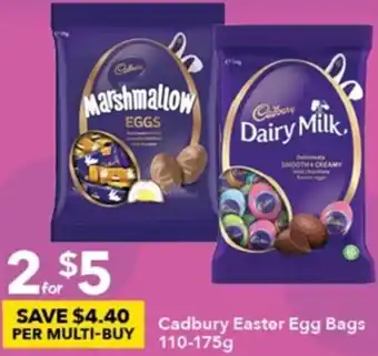 Ritchies Cadbury Easter Egg Bags 110-175g offer