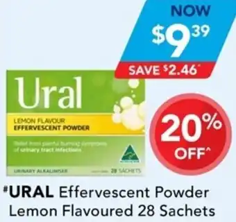 Ural Effervescent Powder Lemon Flavoured