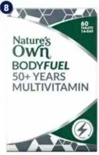 Amcal Pharmacies BodyFuel 50+ Years Multivitamin 60 Tablets offer