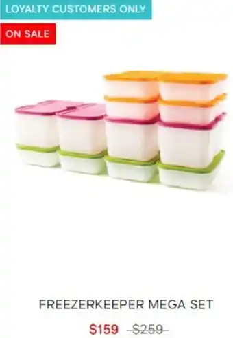 Tupperware Freezerkeeper Mega Set offer