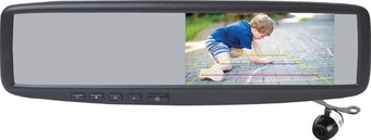 Parkmate 4.3” Clip on Rear View Mirror Monitor & Reverse Camera Pack
