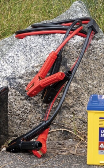 Voltage 12V 500AMP Spike Guard Jumper Leads