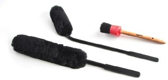 Autobarn Streetwize 3 Piece Sheepskin Wheel Brush Set offer