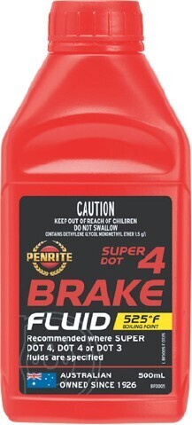 Autobarn Penrite Brake Fluid Super Dot 4 500ml offer