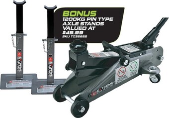 Autobarn Extreme Garage 1850kg Low Profile Hydraulic Trolley Jack offer