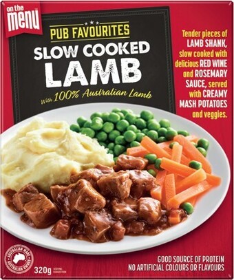 IGA On The Menu Frozen Meal 320g Selected Varieties offer