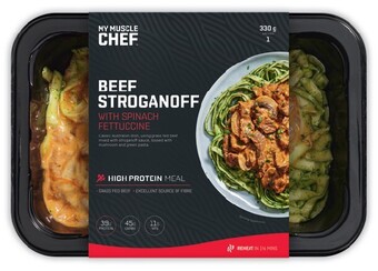 IGA My Muscle Chef High Protein Meals 300-450g Selected Varieties offer