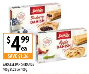 Sara Lee Danish Range 400g