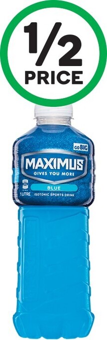 Woolworths Maximus Sports Drink 1 Litre offer
