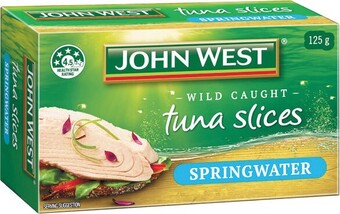 Woolworths John West Tuna Slices 125g offer