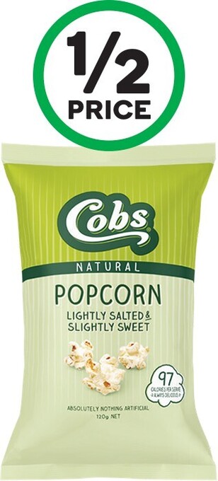 Woolworths Cobs Popcorn 80-120g offer