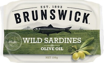 Woolworths Brunswick Sardines 106g offer