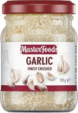 Woolworths Masterfoods Garlic Finely Crushed 170g offer