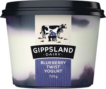 Woolworths Gippsland Dairy Twist Yogurt 720g offer