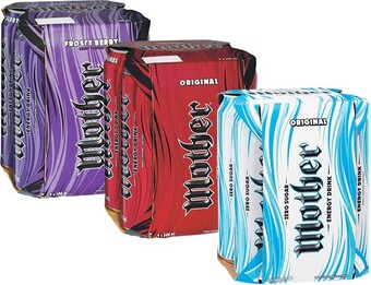 Woolworths Mother Energy Drink 4 x 500ml offer