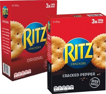 Woolworths Ritz Crackers Original 300g offer