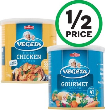 Woolworths Podravka Vegeta Stock Powder 200-250g offer