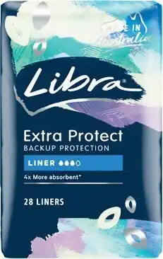 Woolworths Libra Panty Liners Thin & Breathable Pk 28 offer