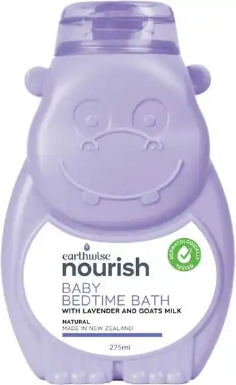Woolworths Earthwise Baby Wash Varieties 275ml offer