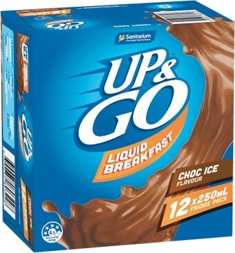 Woolworths Sanitarium Up & Go Fridge Pack 12 x 250ml offer