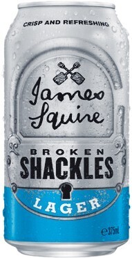 Woolworths James Squire Broken Shackles Lager Cans 15x375ml offer