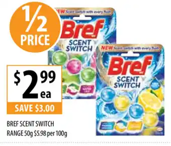Supabarn Bref Scent Switch Range 50g offer