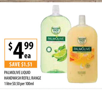 Supabarn Palmolive Liquid Handwash Refill Range 1 Litre offer