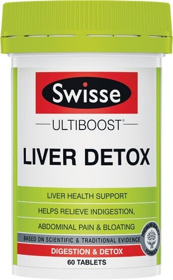Woolworths Swisse Ultiboost Liver Detox Tablets Pk 60* offer