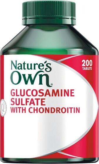 Woolworths Nature's Own Glucosamine Sulfate with Chondroitin Tablets Pk 200* offer