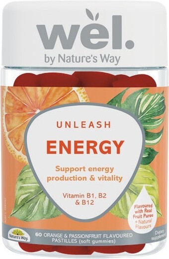 Woolworths Nature's Way WEL Energy Gummies Pk 60* offer