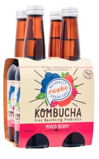 Coles Nexba Kombucha or Functional Drinks 4x330mL offer