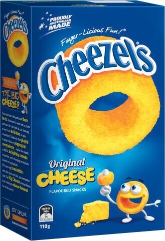 Coles Cheezels Cheese Snacks 125g offer