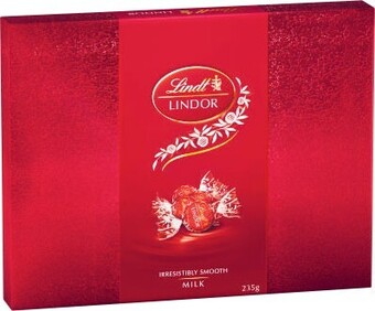 Coles Lindt Lindor Gift Box 235g offer