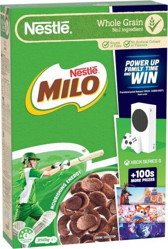 Coles Nestlé Milo Cereal 330g-360g offer