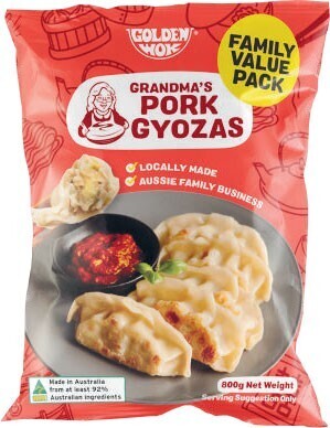 Coles Golden Wok Grandma’s Pork Gyoza 800g offer