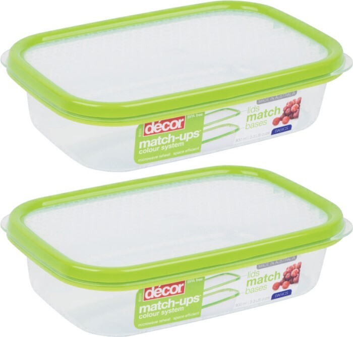 Décor Match Ups Container 800mL offer at Coles