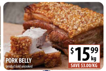 Supabarn Pork Belly offer