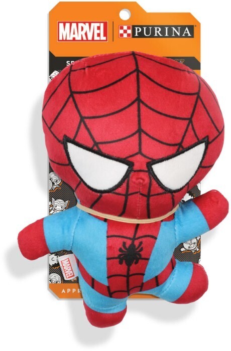 Coles Purina Marvel Spiderman Dog Toy 1 Pack offer