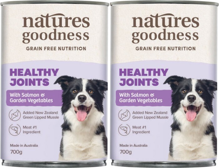 Coles Natures Goodness Grainfree Dog Food 700g offer