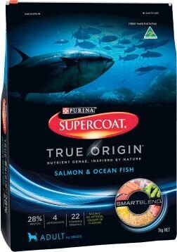 Coles Supercoat True Origin Dry Dog Food 7kg offer