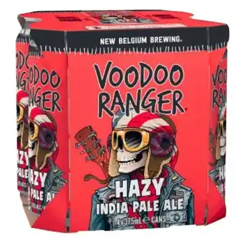Coles Voodoo Ranger Hazy IPA Cans 4x375mL offer
