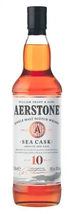 Coles Aerstone Sea Cask 10YO Single Malt Scotch offer