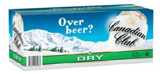 Coles Canadian Club & Dry Cans 10x375mL offer