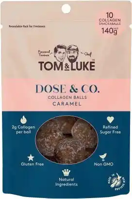 Coles Tom & Luke Collagen Balls 140g offer
