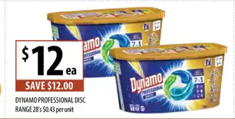 Supabarn Dynamo Professional Laundry Disc Range 18's offer