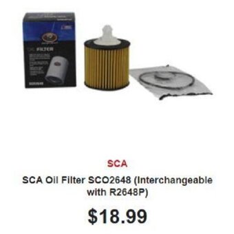 SuperCheap Auto SCA Oil Filter SCO2648 (Interchangeable with R2648P) offer
