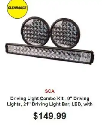 SuperCheap Auto Driving Light Combo Kit -9" Driving Lights Bar, LED, with offer