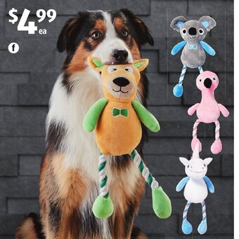ALDI Dog Toy Assortment offer